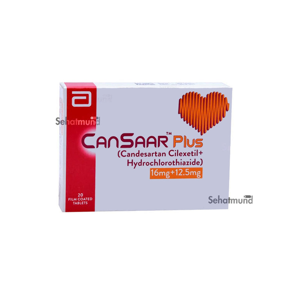 Cansaar Plus Tablets 16mg+12.5mg