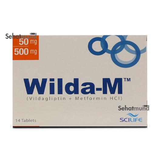 Wilda M Tablets 50/500mg