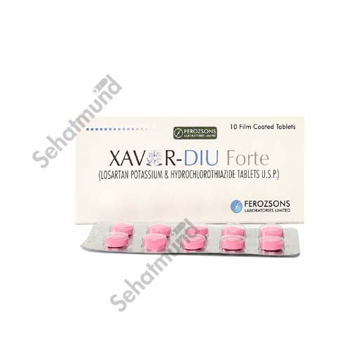 Xavor Diu Forte Tablets 100/25mg