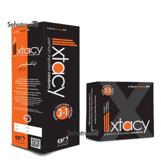 Xtacy Premium Black Condom