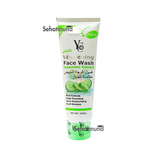 YC Whitening Face Wash With Cucumber Extract 100ml