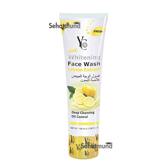 YC Whitening Face Wash With Lemon Extract 100ml