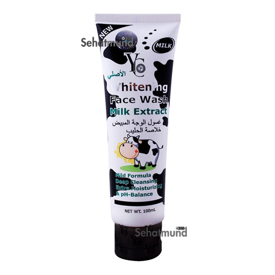 YC Whitening Face Wash With Milk Extract 100ml