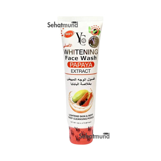 YC Whitening Papaya Extract Face Wash 100ml