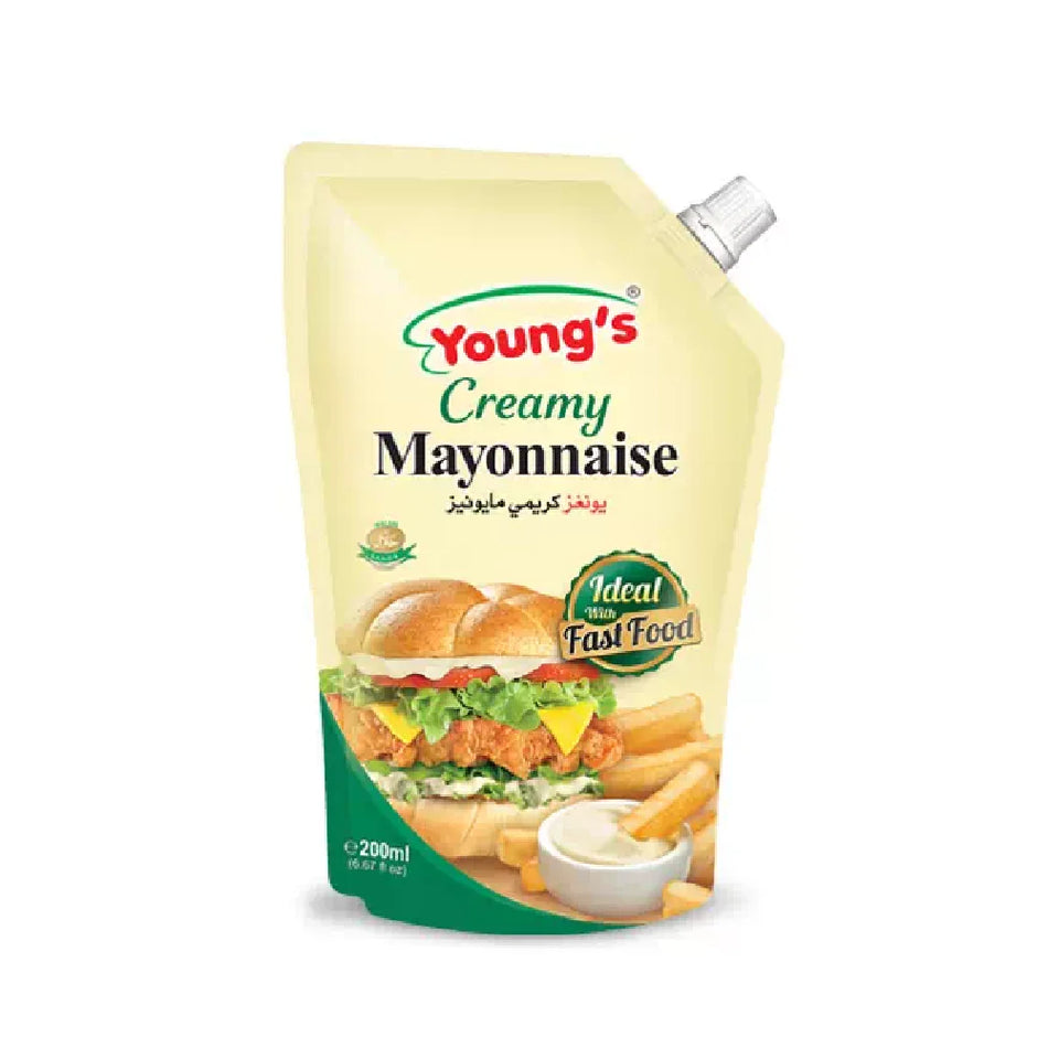 Youngs Creamy & Salted Mayonnaise 200ml
