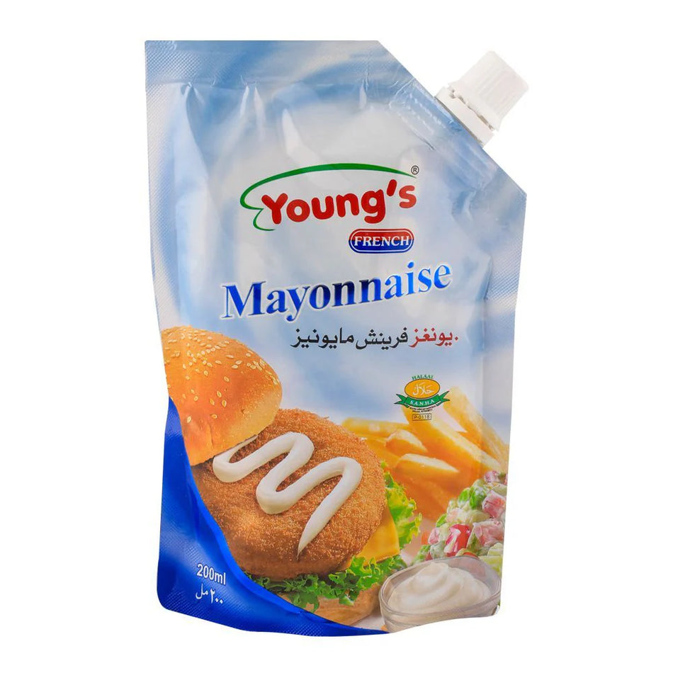 Youngs French Mayonnaise Youngs 200ml