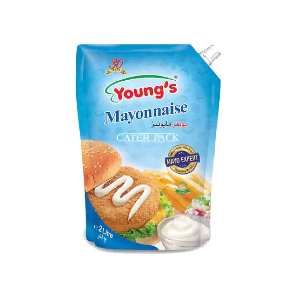 Youngs Mayonnaise Pouch 2 LTR