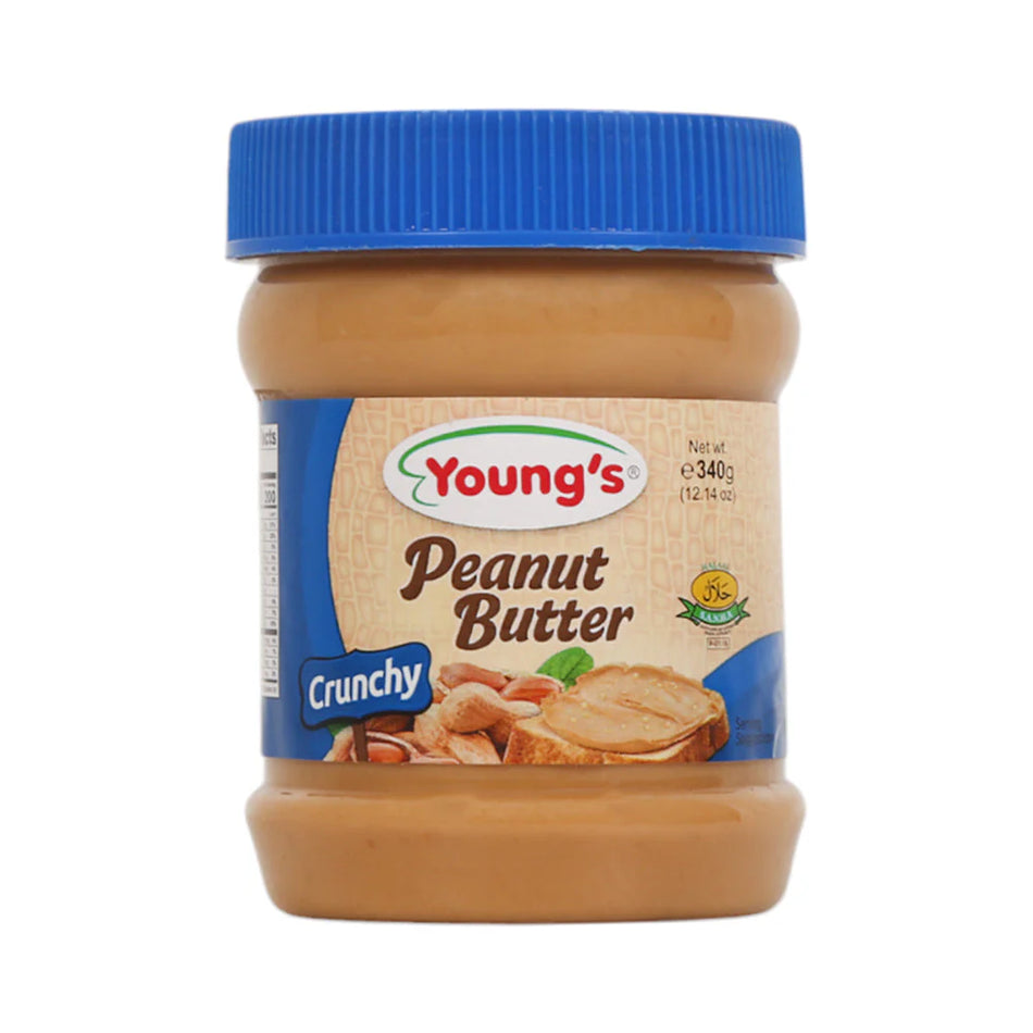 Youngs Peanut Butter Crunchy 340g