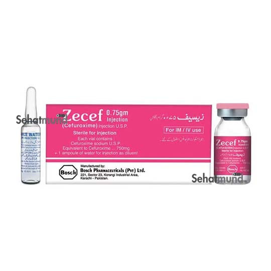 Zecef IM/IV Injection 0.75g