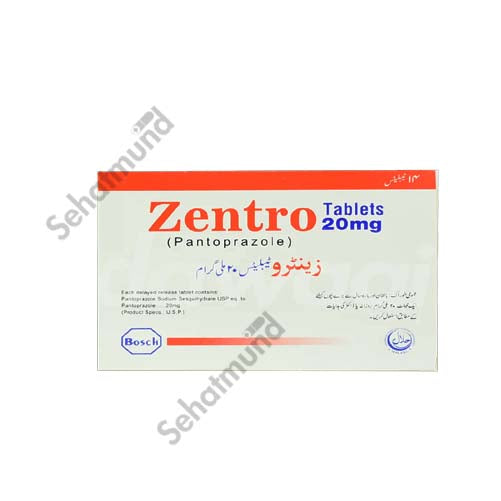 Zentro Tablets 20mg