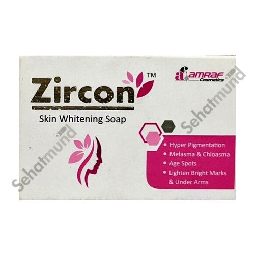 Zircon Skin Whitening Soap 90g