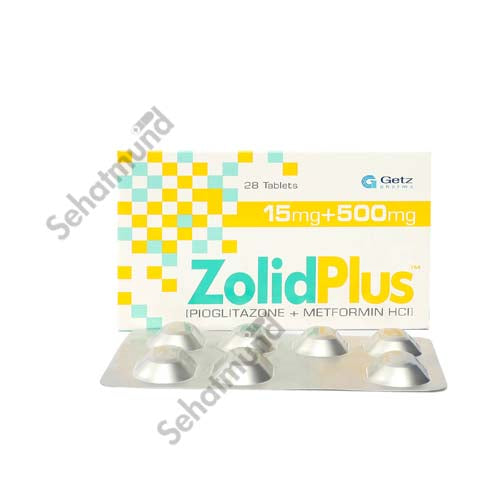 Zolid Plus Tablets 15/500mg