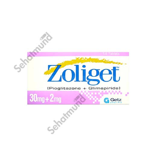 Zoliget  Tablets 30mg/2mg