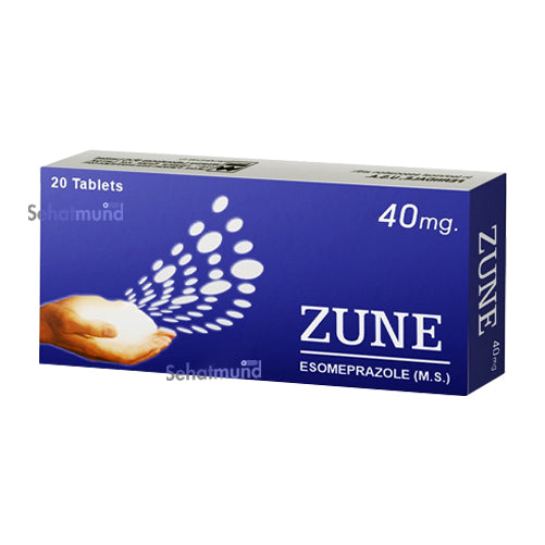 Zune 40mg Tablets