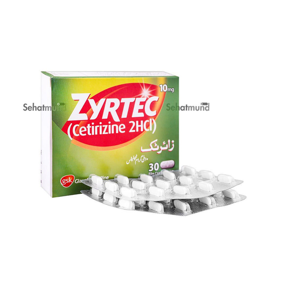 Zyrtec Tablets 10mg